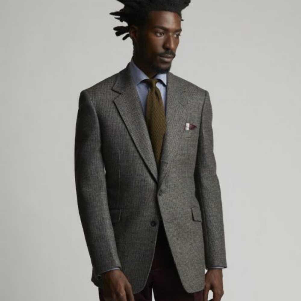 Huntsman Gray Sport Coat from Savile Row London
